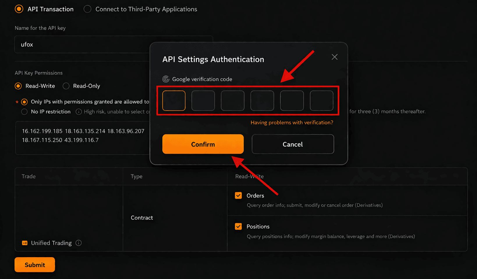 Bybit API Created