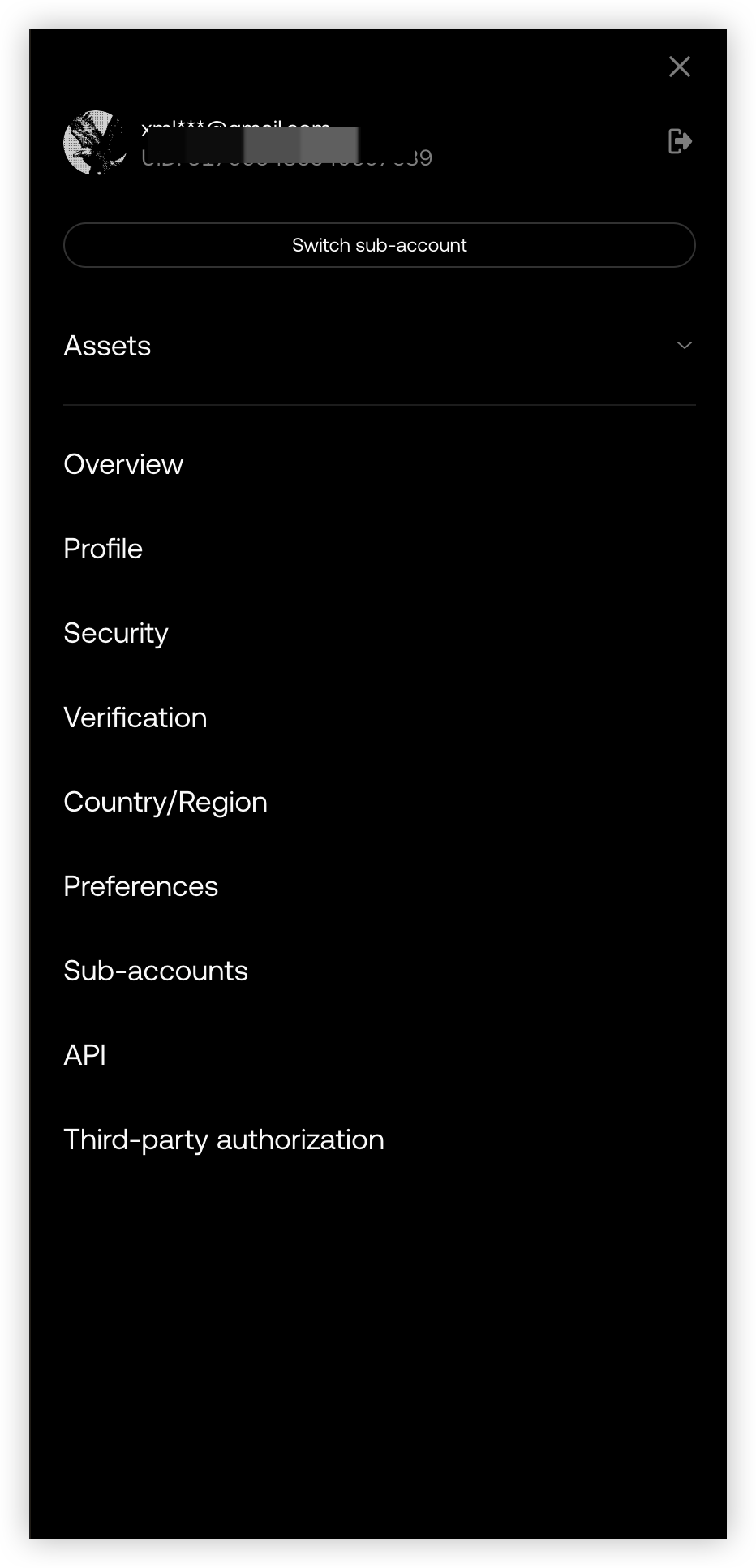 OKX API Management Entry