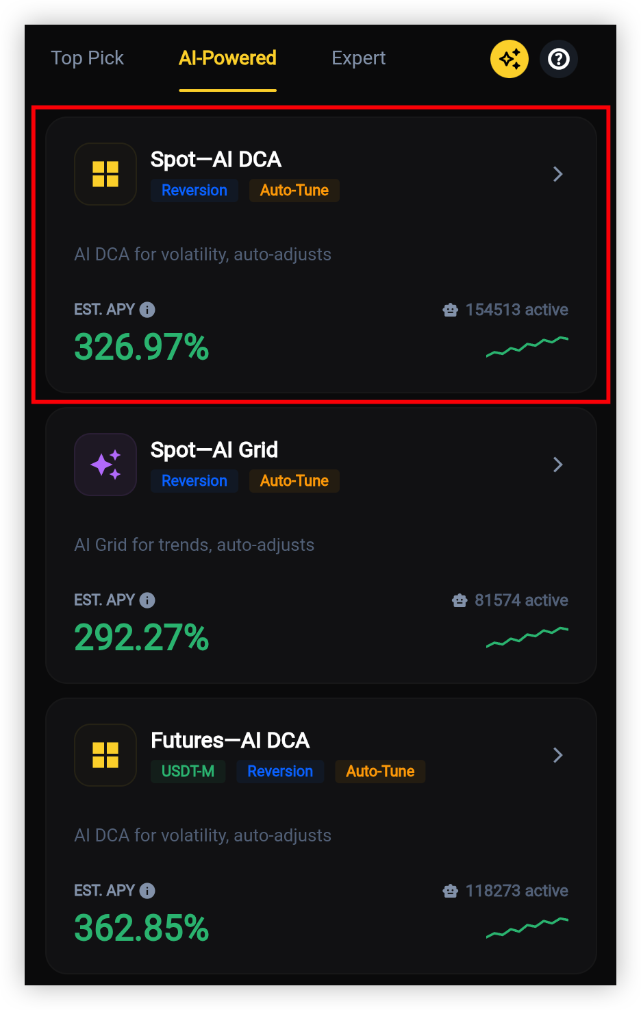 Spot AI DCA Bot