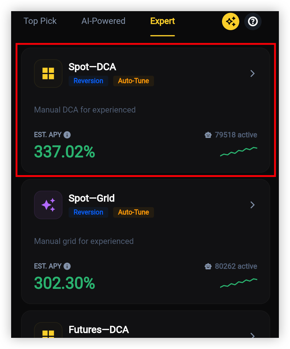 Spot DCA Bot